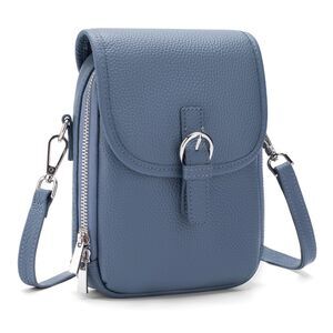 5470 Leather Small Crossbody Bags Cross Over Bag Purses Cell Phone Wallet